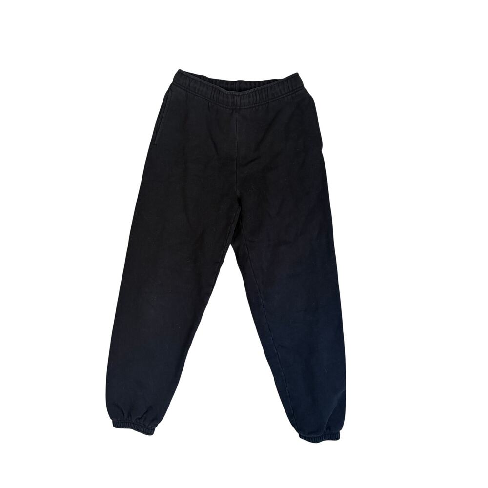 Aritzia TNA Cozy Fleece Mega Jogger Sweatpants Loungewear Black 2XS